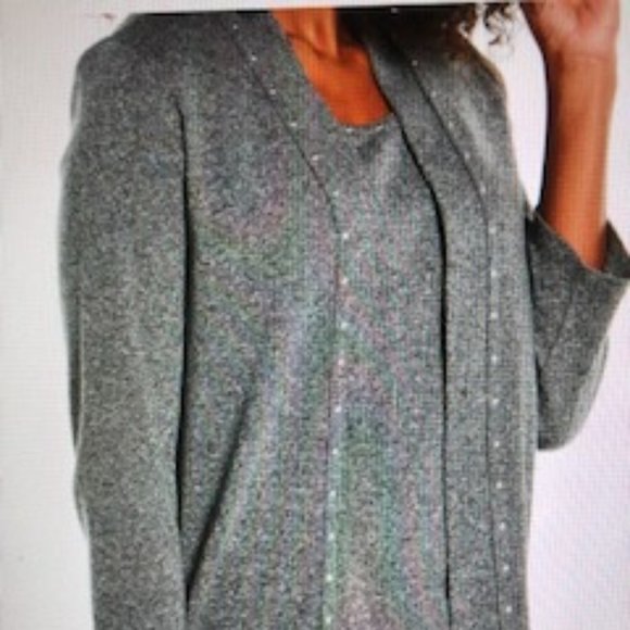 Rafaella Sweaters - ⬇️Luxe Cardigan and Tank set-Never Worn